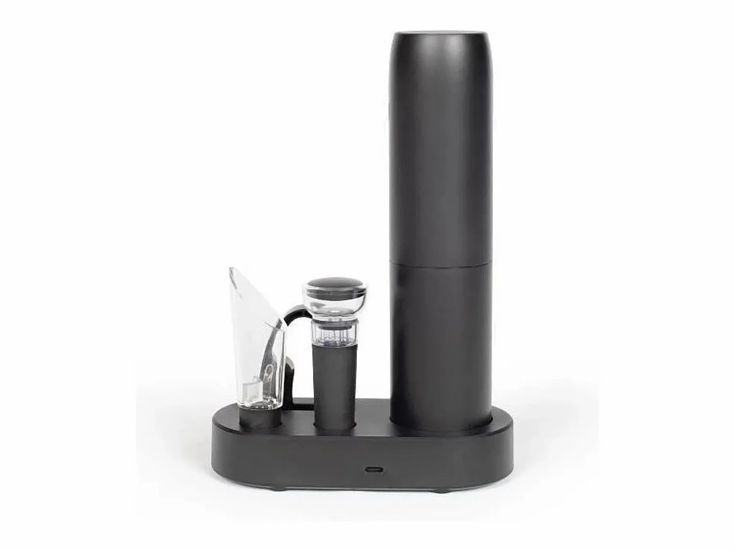 Best Livoo Vinoteca eléctrica recargable - Funcionamiento universal mediante botón pulsador - Capacidad para 30 botellas Gris