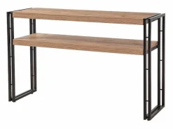 Concept-Usine VIRRAT Escritorio escandinavo efecto roble - 2 cajones