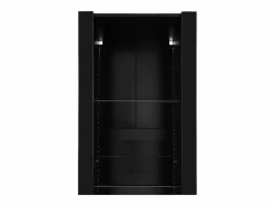 Hauss Spole Vitrina alta con 3 estantes de cristal, cuerpo de MDF lacado en , LED incluido - 55x38x166cm