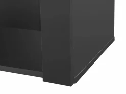 Hauss Spole Vitrina alta con 3 estantes de cristal, cuerpo de MDF lacado en , LED incluido - 55x38x166cm