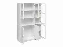 ModernLuxe Vitrina con iluminación LED - estantes con 6 puertas - Al. 200 cm -
