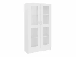 Best Vitrina de madera contrachapada 82,5x30,5x150 cm Vitrina