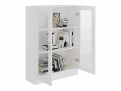 Online Vitrina de madera contrachapada 82,5x30,5x115 cm Vitrina