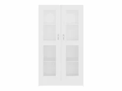 vidaxl Vitrina de madera contrachapada 82,5x30,5x150 cm