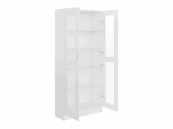 Vitrina de madera contrachapada 82,5x30,5x185,5 cm ES205548