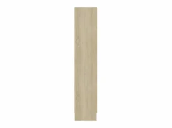 Discount Vitrina de madera contrachapada color roble 82,5x30,5x150 cm Vitrina
