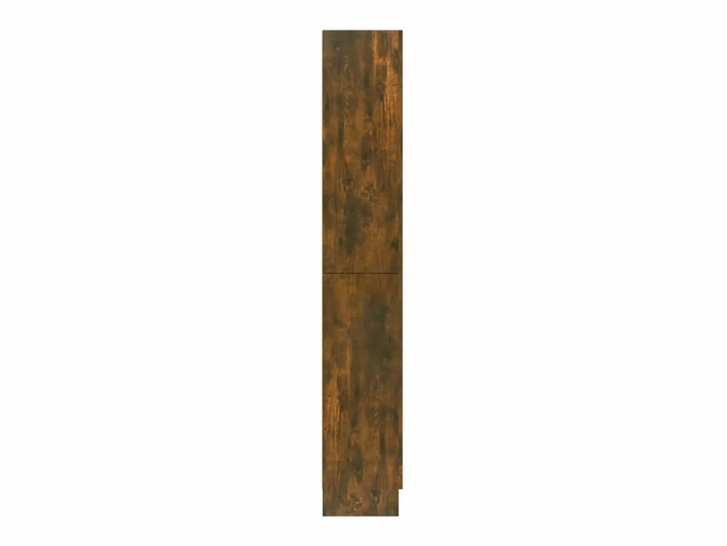 Hot Vitrina madera contrachapada roble ahumado 82,5x30,5x185,5 cm ES376461 Marru00f3n