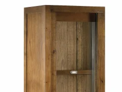 Sale Vitrina Mindy madera maciza 2 puertas 4 cajones Orka 100 cm Vitrina
