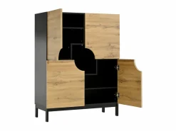 Online Vitrina y zapatero 2 en 1: diseño moderno con estantes ajustables y amplio espacio de almacenamiento. Vitrina