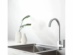 Essebagno Week mezclador de fregadero cromado