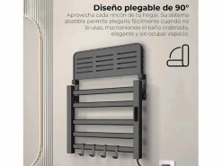 Yoevu - Toallero eléctrico Wi-Fi 100W , pantalla LCD táctil, contro WIFI y Alexa