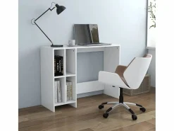 Best Garden Furniture Yvo-Jan Escritorio notebook madera contrachapada 102,5x35x75 cm Blanco