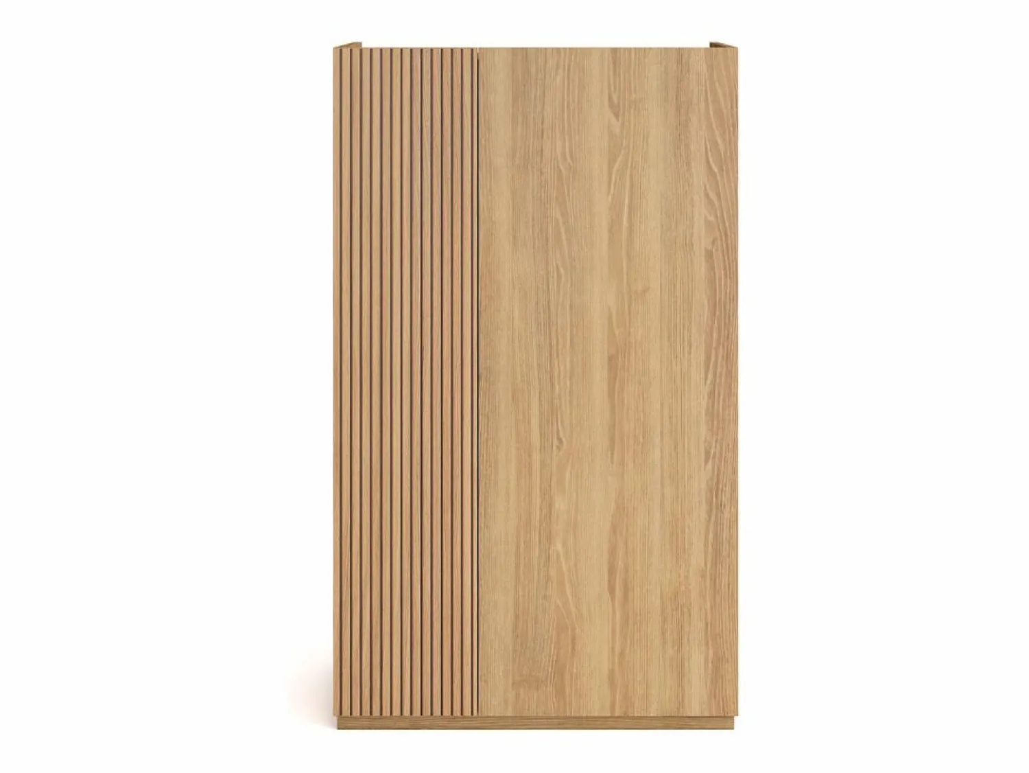 Outlet Zapatero - A122cm x L70cm x P35cm roble puerta serigrafía vallado - Akra Zapatero|Mueble De Almacenaje