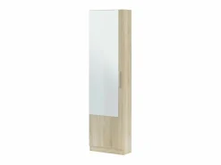 Online Zapatero 1 puerta con espejo para 16 pares - A180 cm - KRISTAL Zapatero|Mueble De Almacenaje