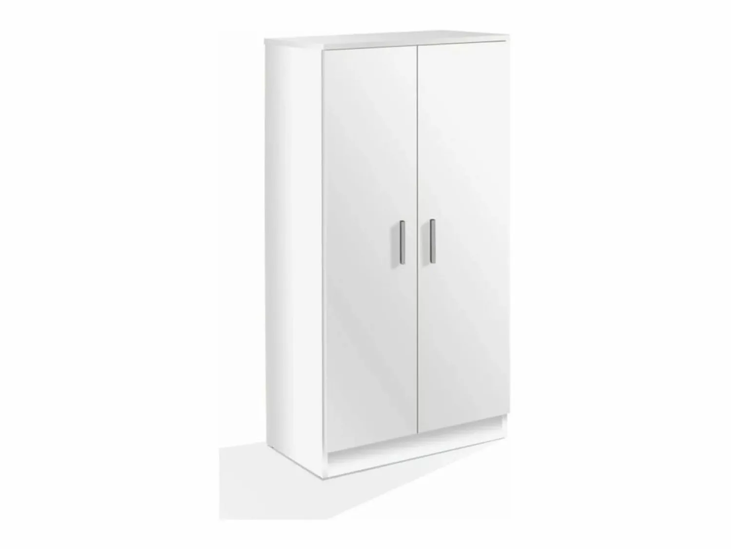 New Loungitude Zapatero 2 puertas 6 estantes - A108 cm Blanco
