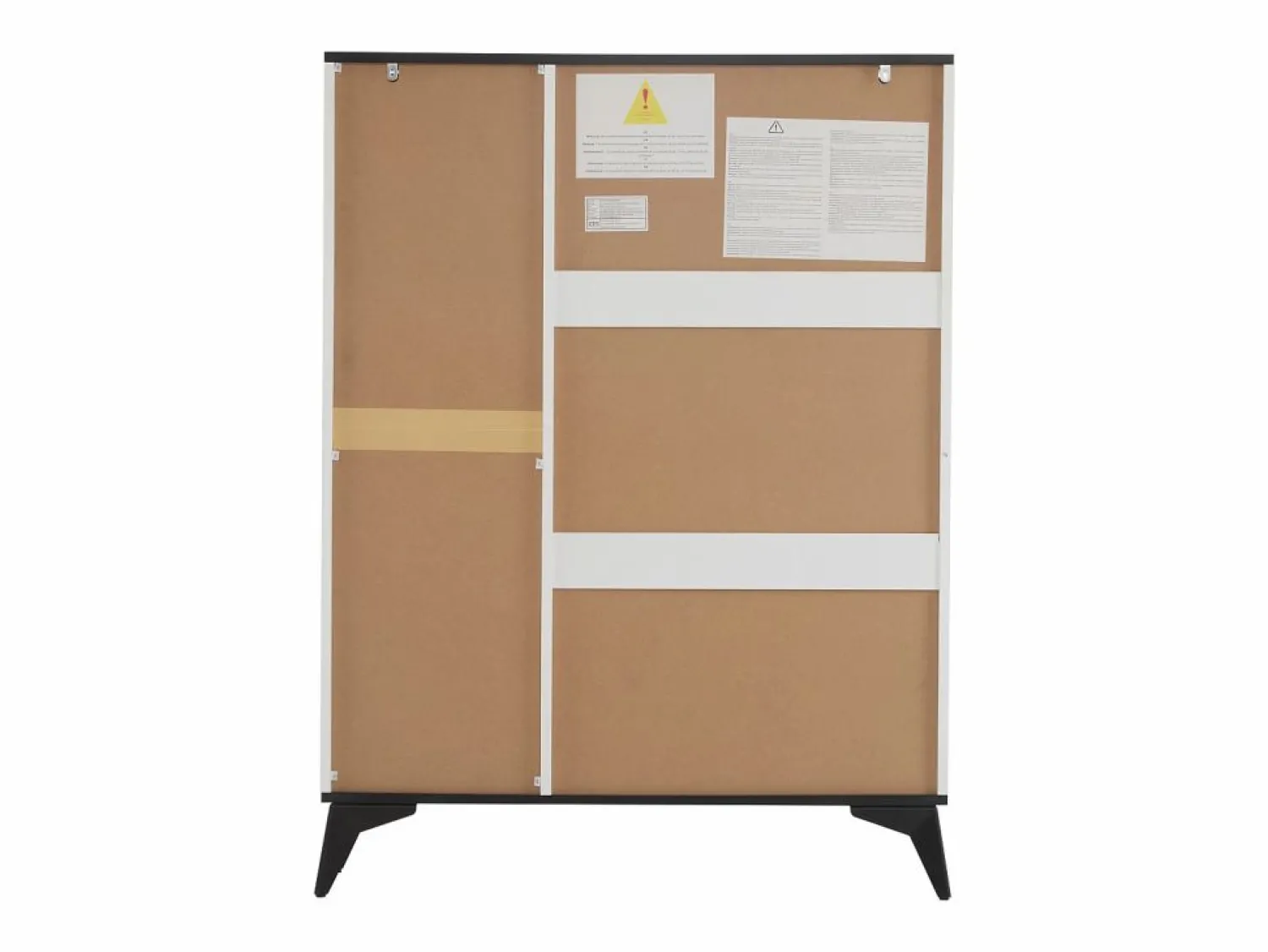 OKWISH Zapatero con 3 puertas, 1 cajón y 1 puerta, estilo moderno, ideal para la entrada o el salón