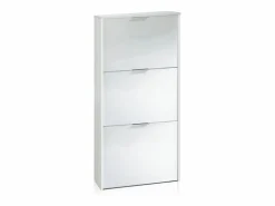 duehome Zapatero de 3 puertas abatibles en 60x113 cm Remi
