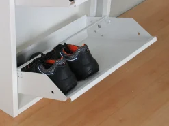 Clearance Zapatero Pisa de 9 puertas en metal . Se entrega completamente montado. Zapatero|Mueble De Almacenaje