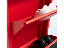 Outlet Zapatero Pisa de 9 puertas en metal . Se entrega completamente montado. Zapatero|Mueble De Almacenaje